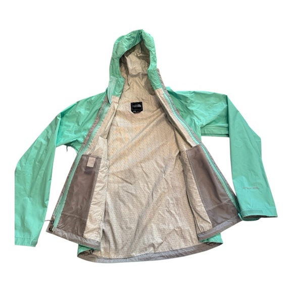 The North Face Venture 2.5 L Women’s Waterproof Hyvent Size M Mint Green Jacket - Picture 14 of 14